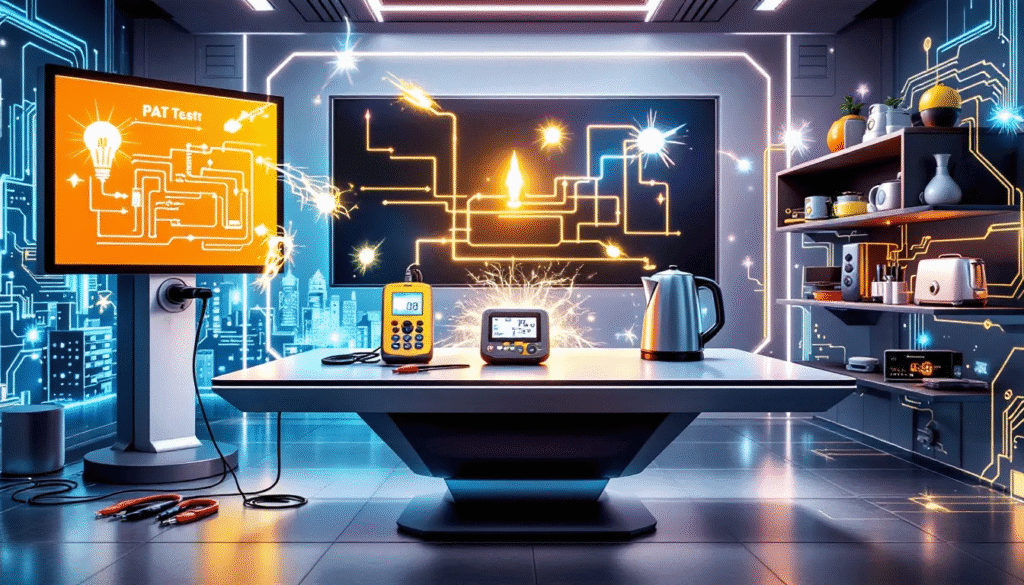 An overview of PAT testing equipment used in portable appliance testing.